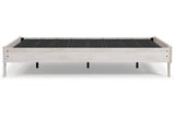 Shawburn Whitewash Queen Platform Bed by Ashley at Eve Furniture