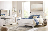 Shawburn Whitewash/Charcoal Gray Dresser by Ashley at Eve Furniture