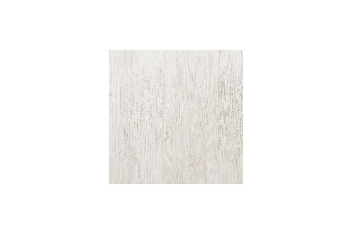 Shawburn Whitewash/Charcoal Gray Nightstand by Ashley at Eve Furniture