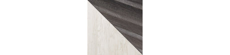 Shawburn Whitewash/Charcoal Gray Nightstand by Ashley at Eve Furniture