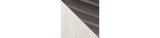 Shawburn Whitewash/Charcoal Gray Nightstand by ASHLEY FURNITURE at Eve Furniture