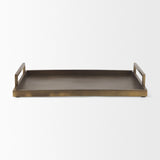 Shay Aluminium Tray - Large by Mercana at Eve Furniture