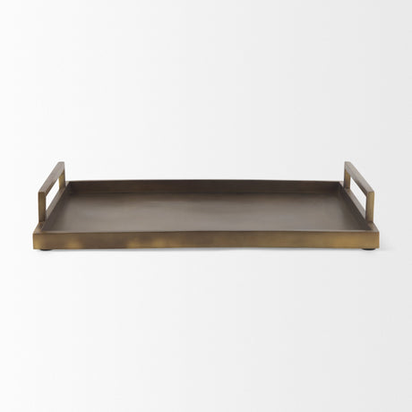 Shay Aluminium Tray - Large by Mercana at Eve Furniture