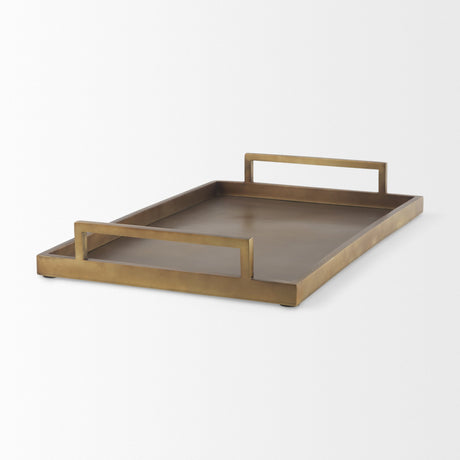 Shay Aluminium Tray - Large by Mercana at Eve Furniture