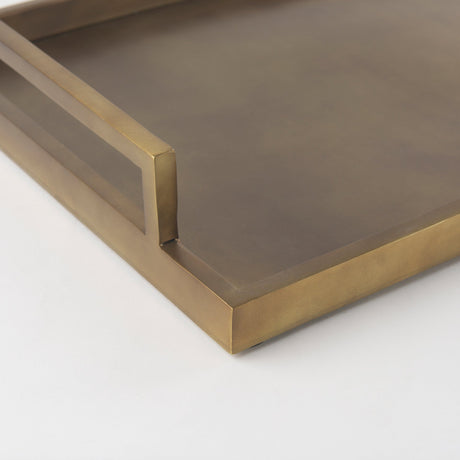 Shay Aluminium Tray - Large by Mercana at Eve Furniture