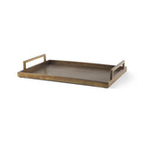 Shay Aluminium Tray - Large by Mercana at Eve Furniture