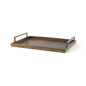 Shay Aluminium Tray - Large by Mercana at Eve Furniture