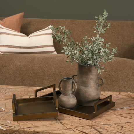 Shay Aluminium Tray - Medium by Mercana at Eve Furniture