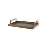 Shay Aluminium Tray - Medium by Mercana at Eve Furniture