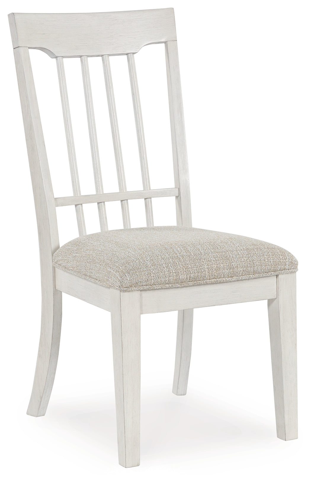 Shaybrock Antique White/Brown Dining Chair, Set of 2