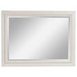 Shaybrock Antique White/Brown Bedroom Mirror by Ashley at Eve Furniture