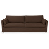 Shea Dark Brown Sofa by Moe's Home at Eve Furniture
