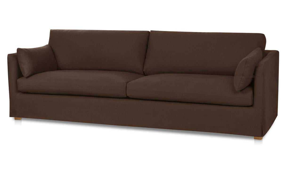 Shea Sofa Dark Brown by Moe's Home at Eve Furniture