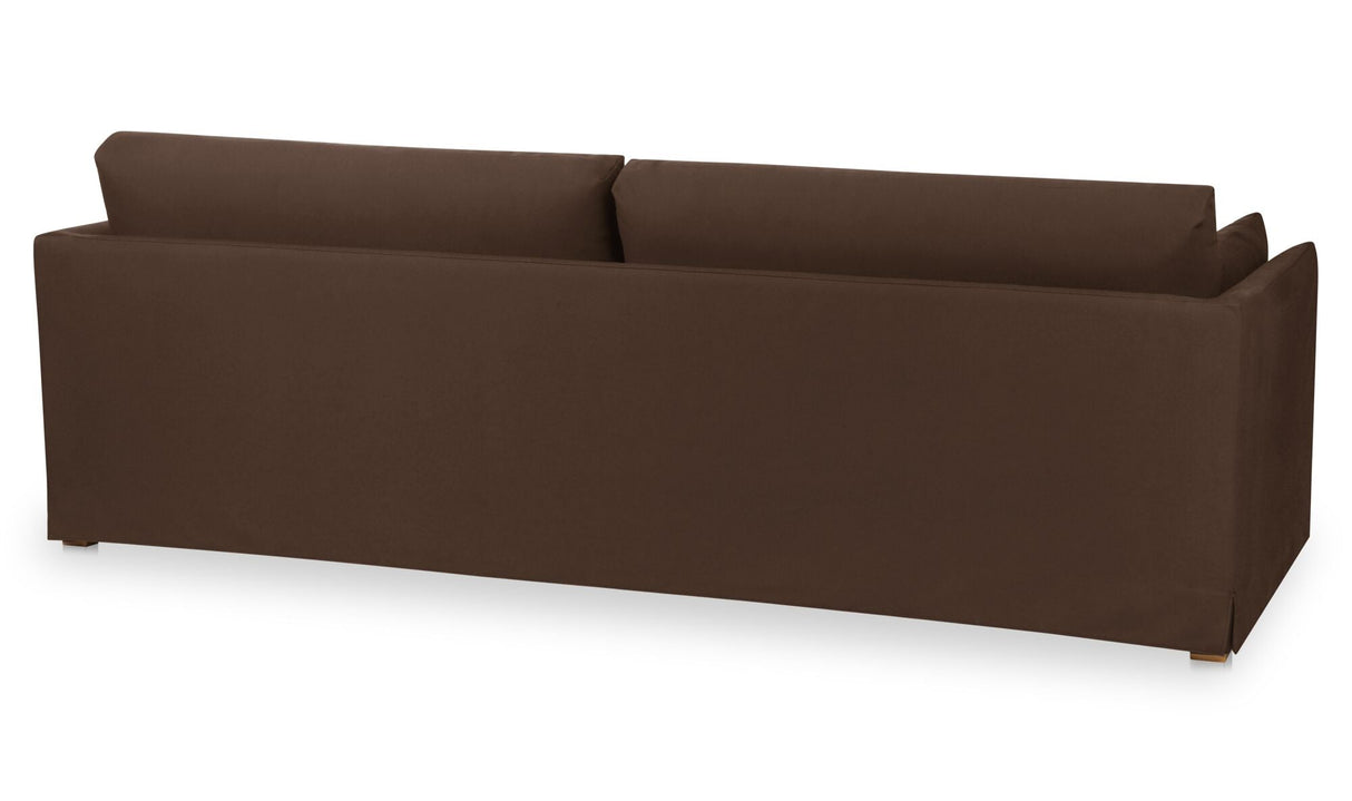 Shea Sofa Dark Brown by Moe's Home at Eve Furniture