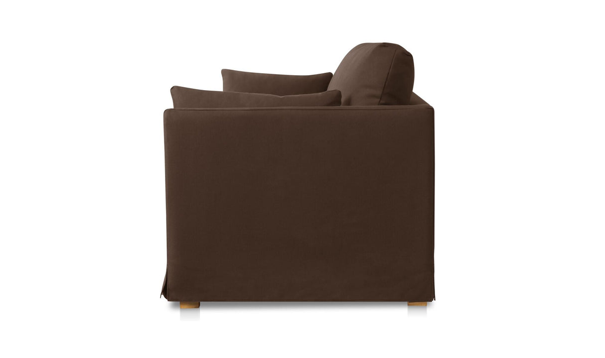 Shea Sofa Dark Brown by Moe's Home at Eve Furniture