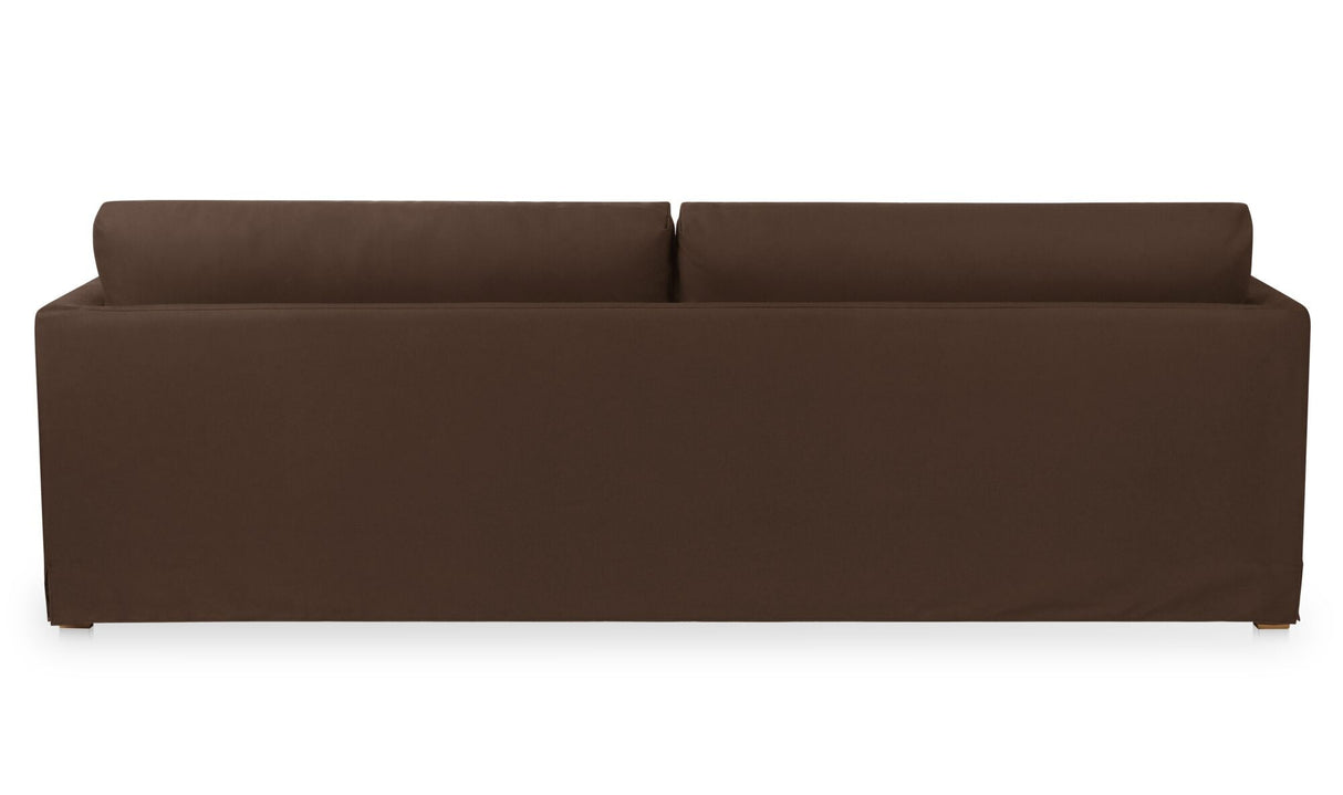 Shea Sofa Dark Brown by Moe's Home at Eve Furniture