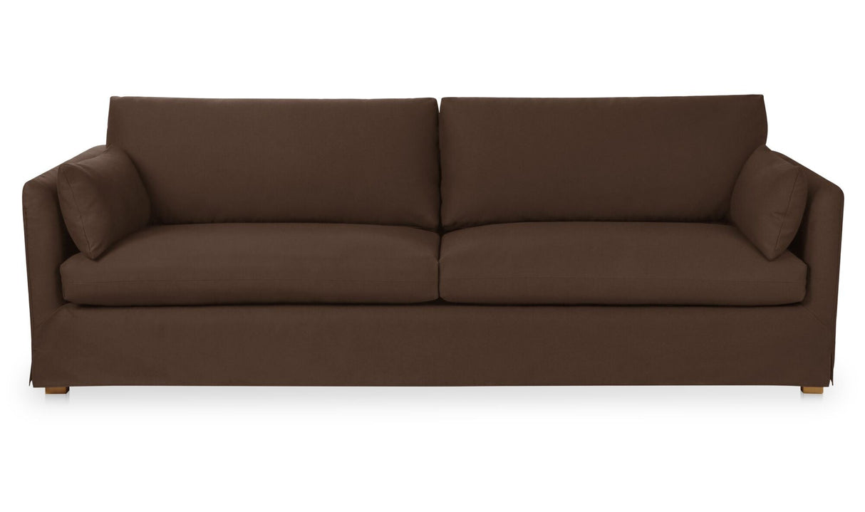 Shea Sofa Dark Brown by Moe's Home at Eve Furniture