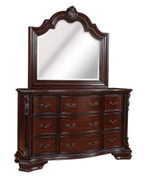 Sheffield Rich Brown Dresser by Crown Mark at Eve Furniture