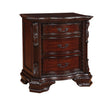Sheffield Rich Brown Nightstand by Crown Mark at Eve Furniture