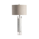 Sheffield White Table Lamp by Crestview at Eve Furniture