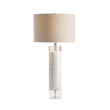 Sheffield White Table Lamp by Crestview at Eve Furniture
