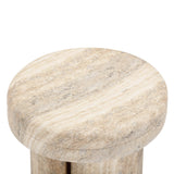 Sheila Textured Concrete Indoor / Outdoor Side Table by TOV Furniture at Eve Furniture