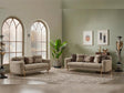 Shelby Beige 2-pieces Livingroom Set by Furnia at Eve Furniture