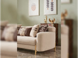 Shelby Beige 4-Piece Living Room Set (2 Sofa & 2 Chair) by Furnia at Eve Furniture