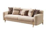 Shelby Beige 4-pieces Livingroom Set