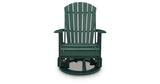 Shell Beach Green Outdoor Swivel Glider Chair by Ashley at Eve Furniture