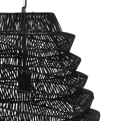 Shelly Pendant Black Pendant Lamp by Classic Home at Eve Furniture