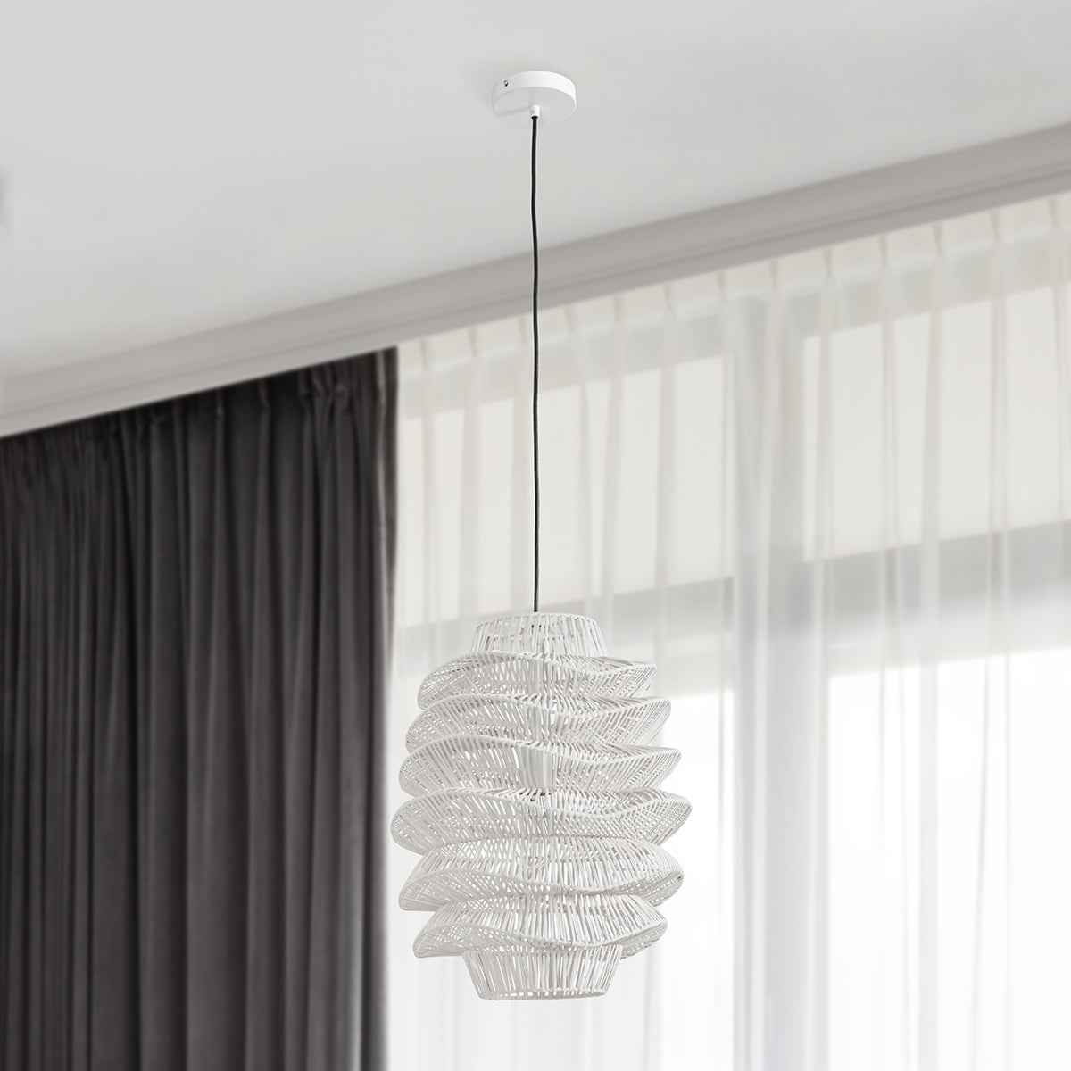 Shelly White Pendant by Classic Home at Eve Furniture