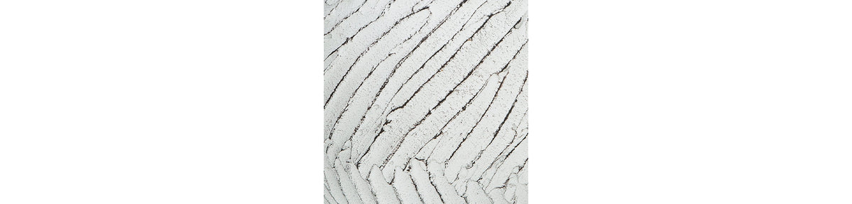 Shelvie Distressed White Vase by Ashley at Eve Furniture