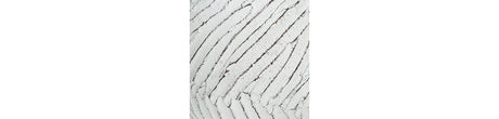 Shelvie Distressed White Vase by Ashley at Eve Furniture