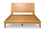 Sherbana Light Brown California King Platform Bed by Ashley at Eve Furniture