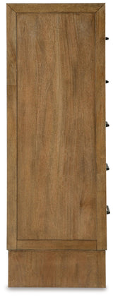 Sherbana Light Brown Chest of Drawers by Ashley at Eve Furniture