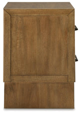 Sherbana Light Brown Nightstand by Ashley at Eve Furniture