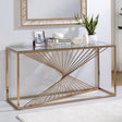 Sherbrooke Gold Sofa Table by Furniture of America at Eve Furniture