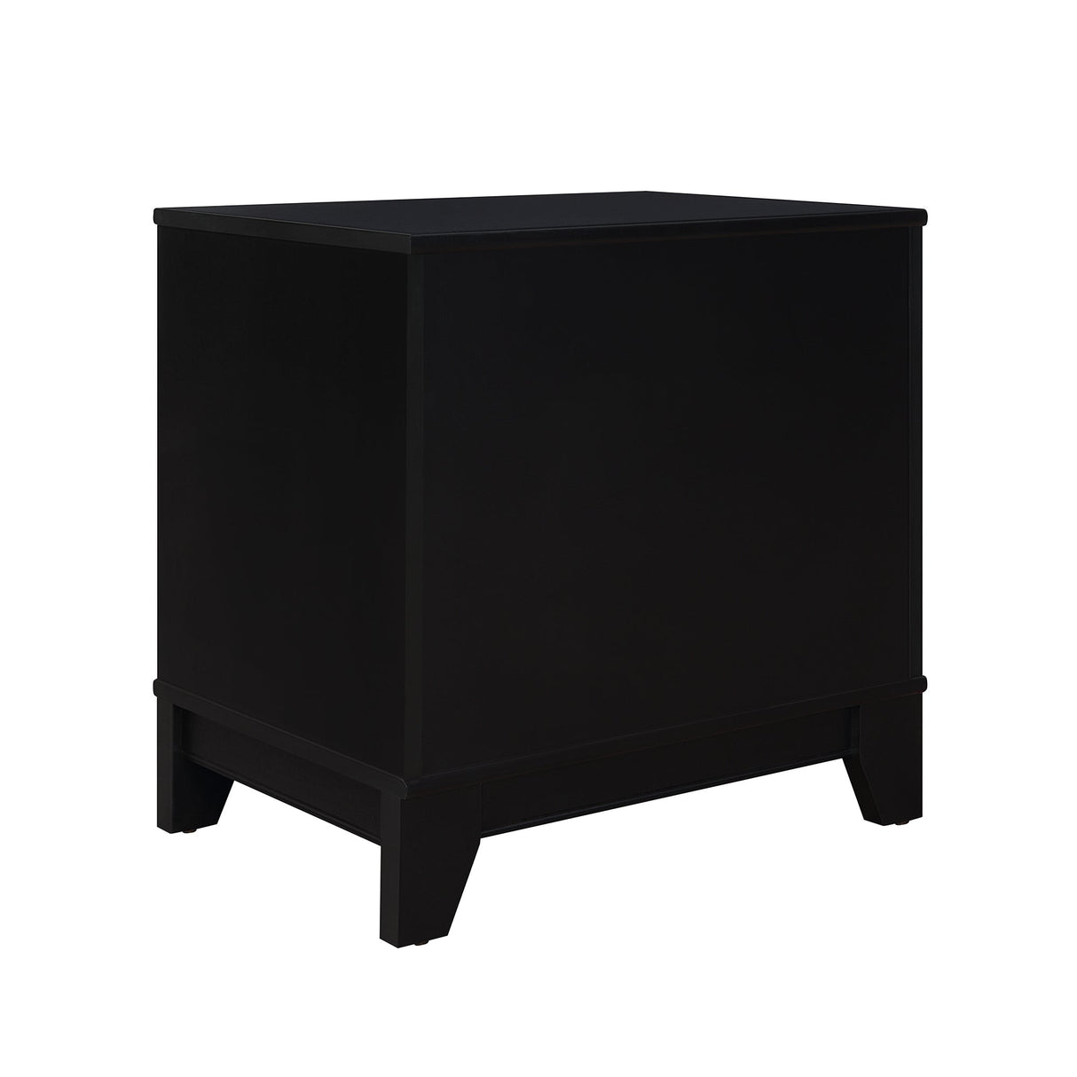 Sheridan Nightstand in Black by Manhattan Comfort at Eve Furniture