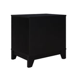 Sheridan Nightstand in Black by Manhattan Comfort at Eve Furniture