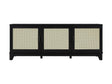 Sheridan TV Stand in Black by Manhattan Comfort at Eve Furniture