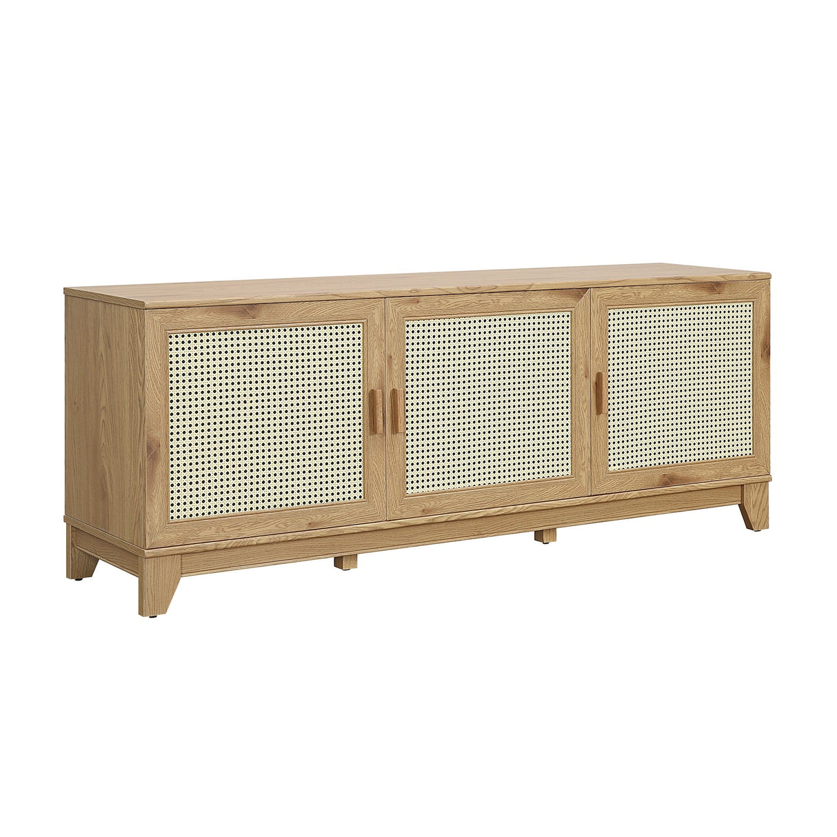 Sheridan TV Stand in Nature by Manhattan Comfort at Eve Furniture