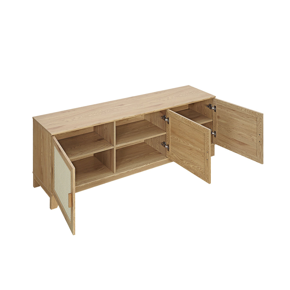Sheridan TV Stand in Nature by Manhattan Comfort at Eve Furniture