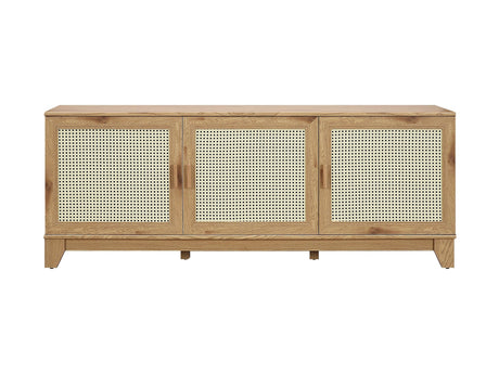 Sheridan TV Stand in Nature by Manhattan Comfort at Eve Furniture