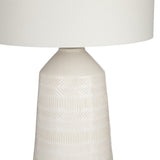 Sherie White Table Lamp by Crestview at Eve Furniture