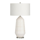 Sherie White Table Lamp by Crestview at Eve Furniture