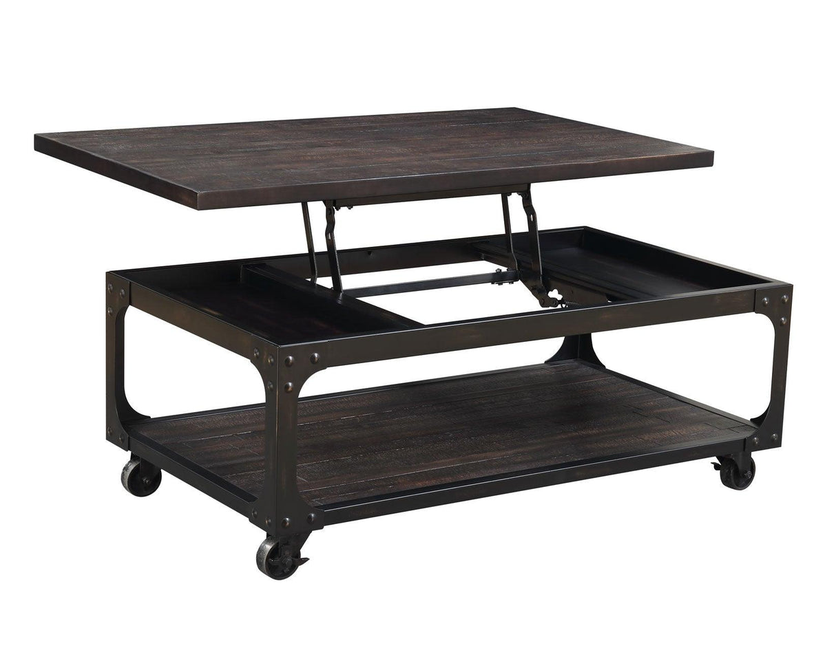 Sherlock 3-Piece Lift-Top Set (Lift-Top Cocktail & 2 End Tables) by Steve Silver at Eve Furniture