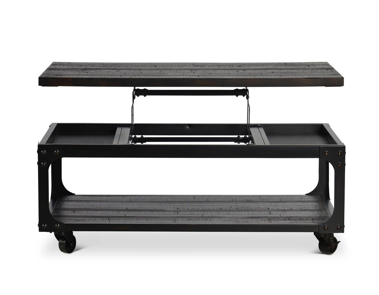 Sherlock 3-Piece Lift-Top Set (Lift-Top Cocktail & 2 End Tables) by Steve Silver at Eve Furniture