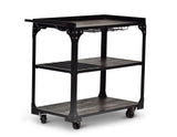 Sherlock Cart w/Casters by Steve Silver at Eve Furniture