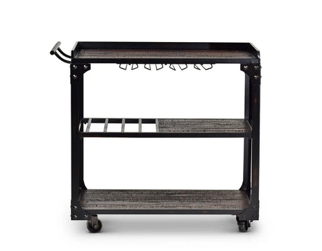 Sherlock Cart w/Casters by Steve Silver at Eve Furniture